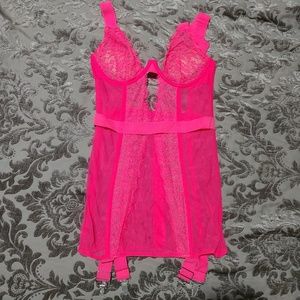 Sexy VS lingerie bustier NWOT
